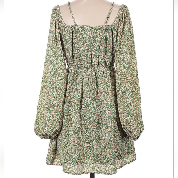 Floral Dress Long Sleeve Summer Small Baby Doll - Picture 2 of 4